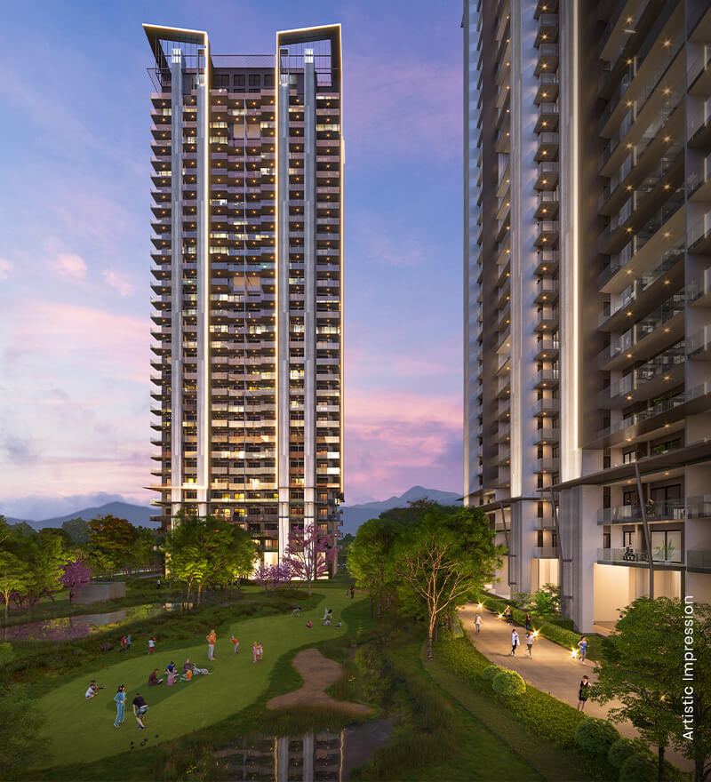 apartment in m3m golf hills|