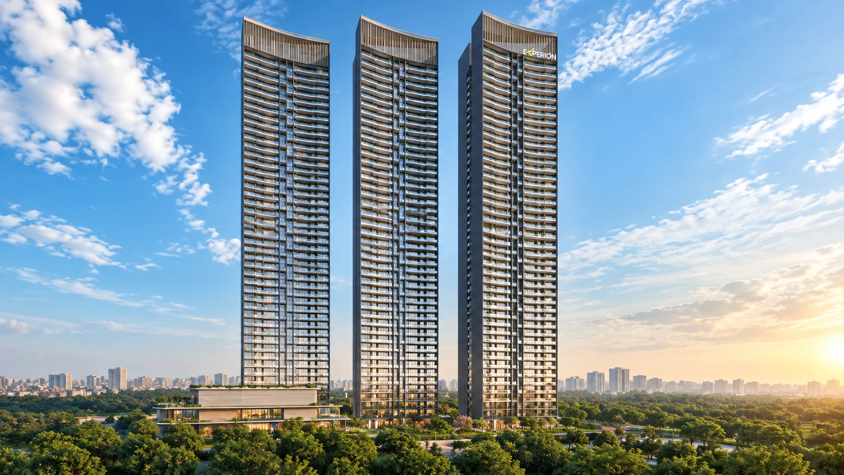 Experion Trillion luxury residential apartments for sale in Gurgaon featuring modern design and high-end amenities.