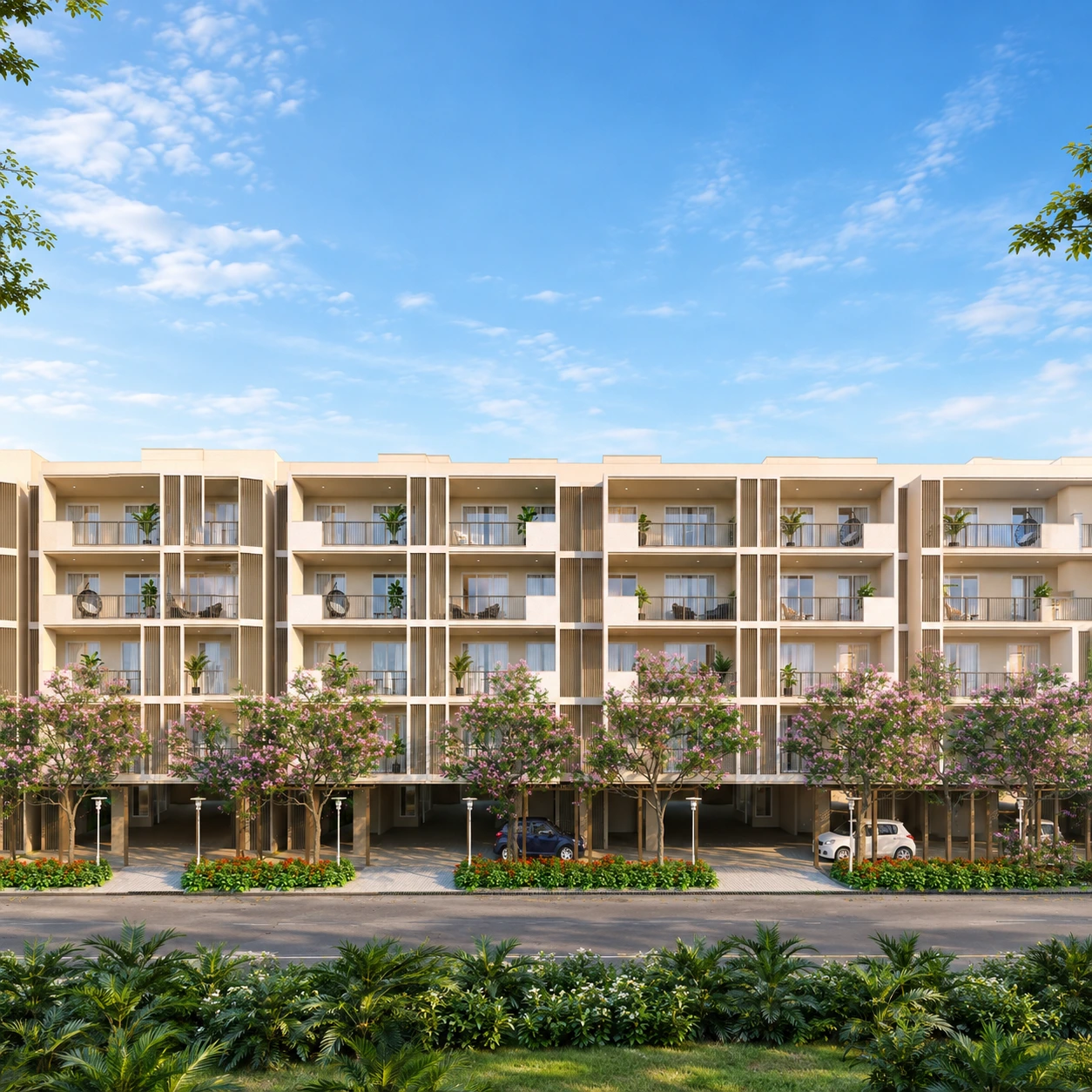 DLF Garden City Sector 92-93 Gurgaon integrated township featuring residential plots apartments and lush green spaces